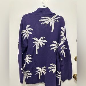 Next cotton open front sweater size M